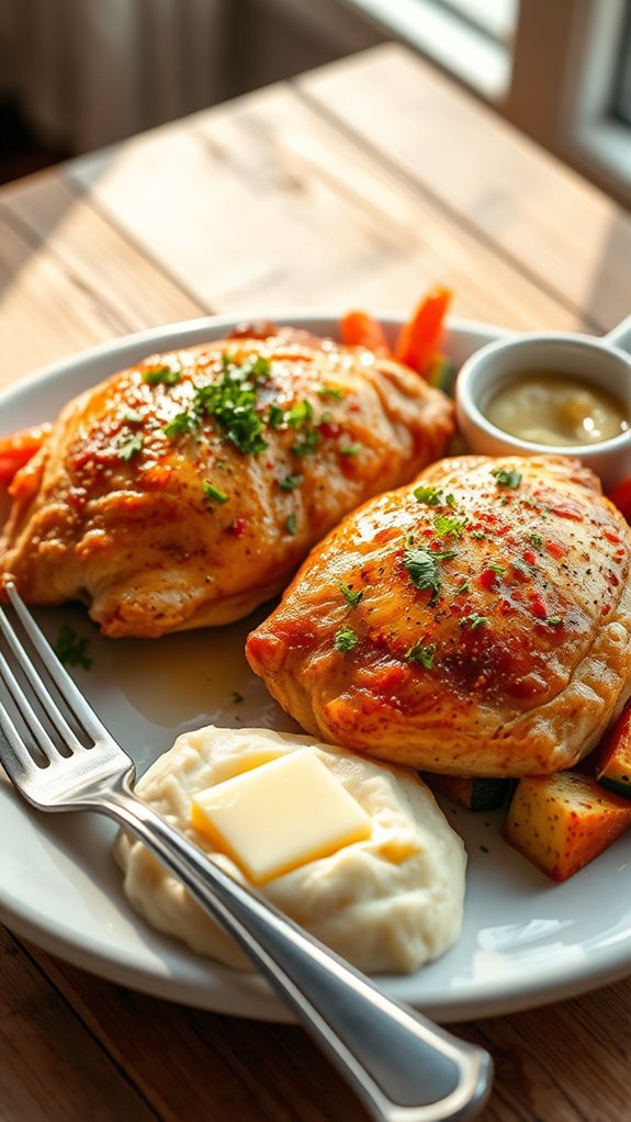 delicious homemade dish preparation