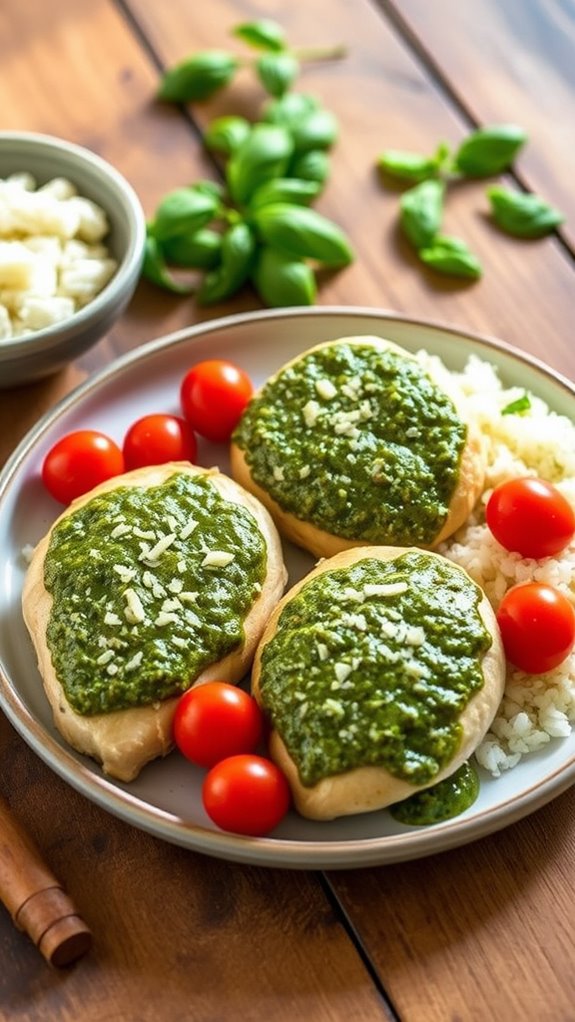 delicious homemade meal preparation