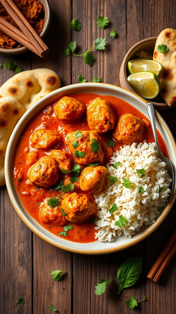 delicious homemade meal preparation